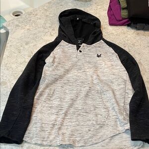 Zoo York Black and Gray Hoodie